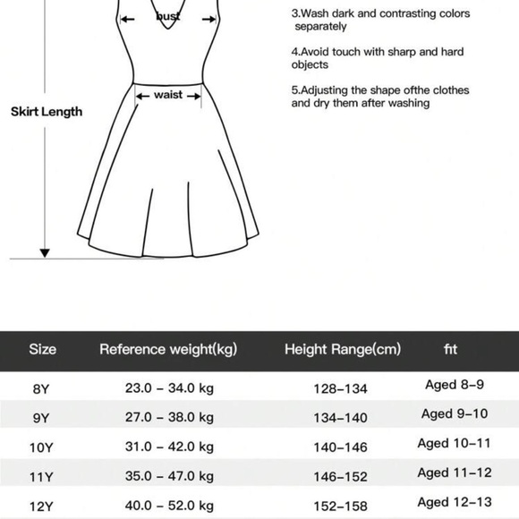 SHEIN Black Dress with Pink Accent for Kids - Picture 7 of 7